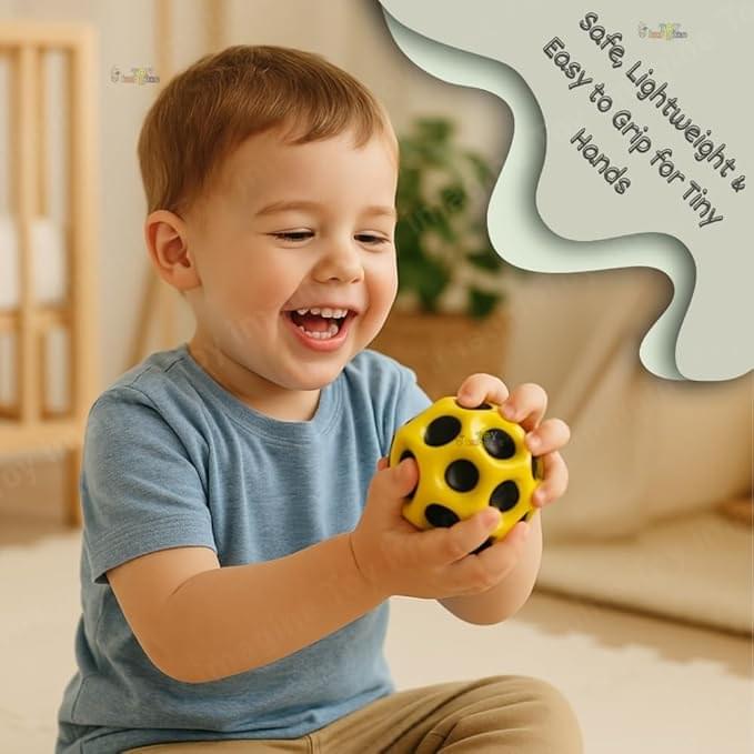 Toy Imagine Moon Ball for Kids Soft Bouncing, Jumping & Bounce Ball, - Image 5